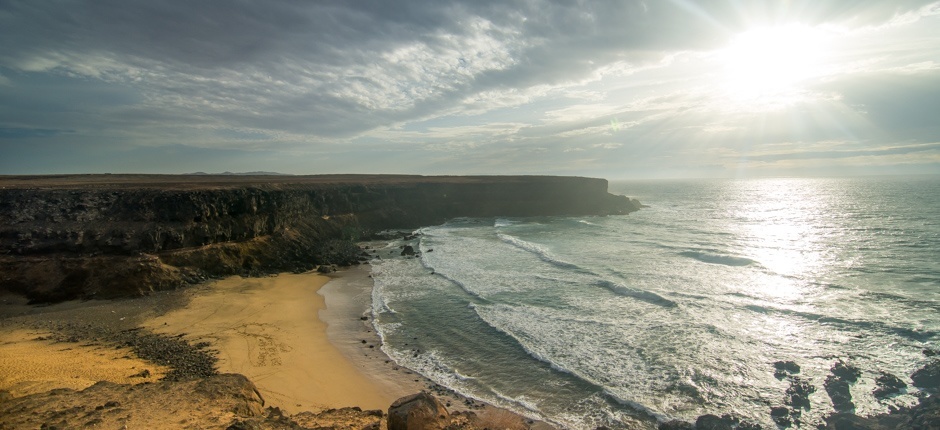 vacanze alle isole canarie lunga Spiaggia sull'isola di Fuerteventura Canarie