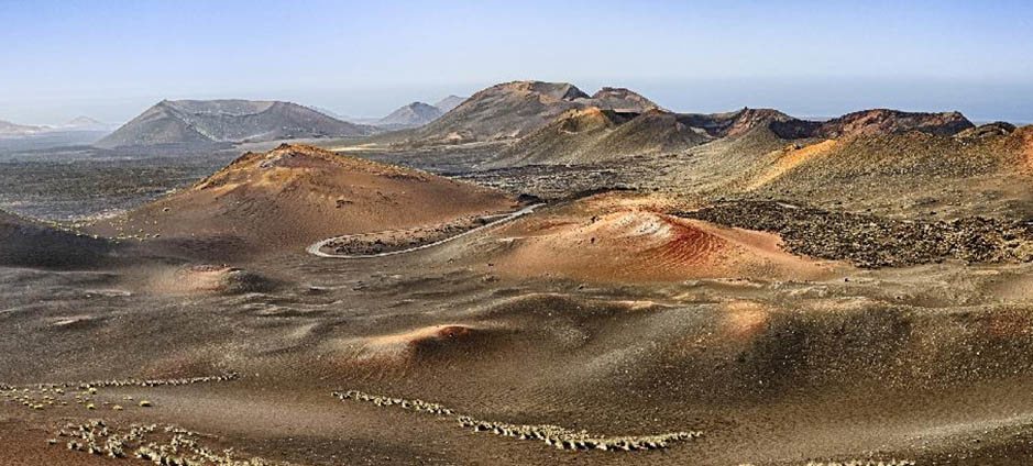 Altipiani vulcanici di Lanzarote isole Canarie